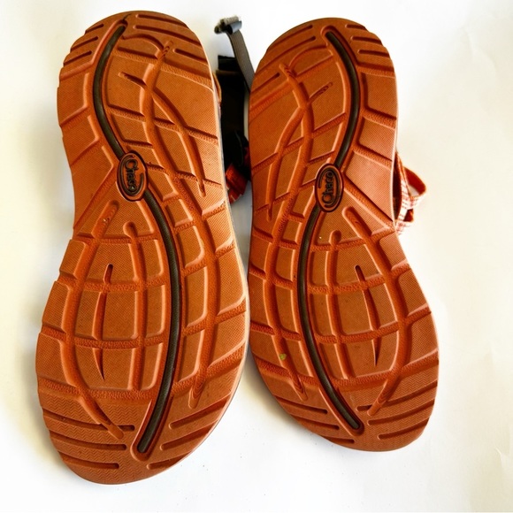 Chaco Women's Sandals Orange Straps Sports Summer Active Hiking Walking Size 9 - Picture 5 of 12